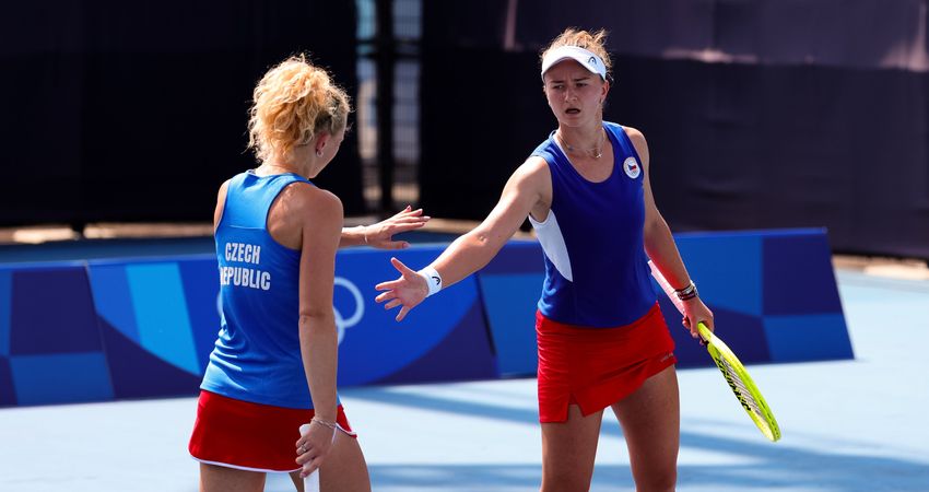Katerina Siniakova and Barbora Krejcikova