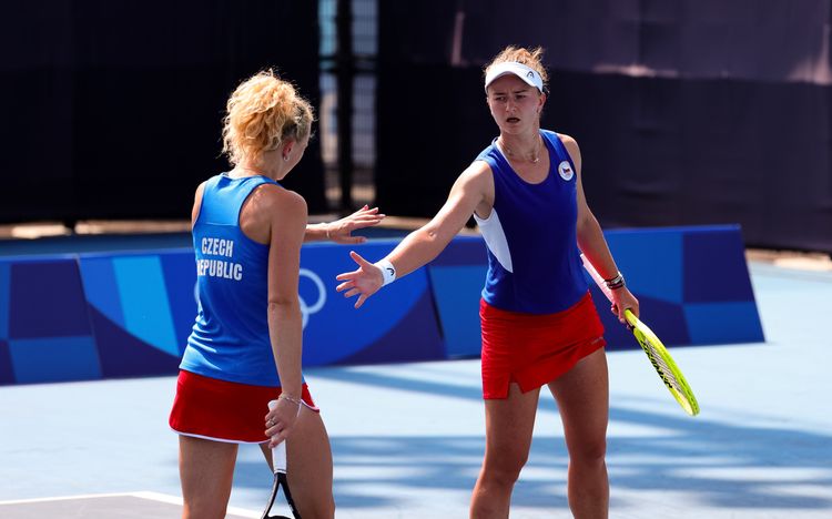 Katerina Siniakova and Barbora Krejcikova