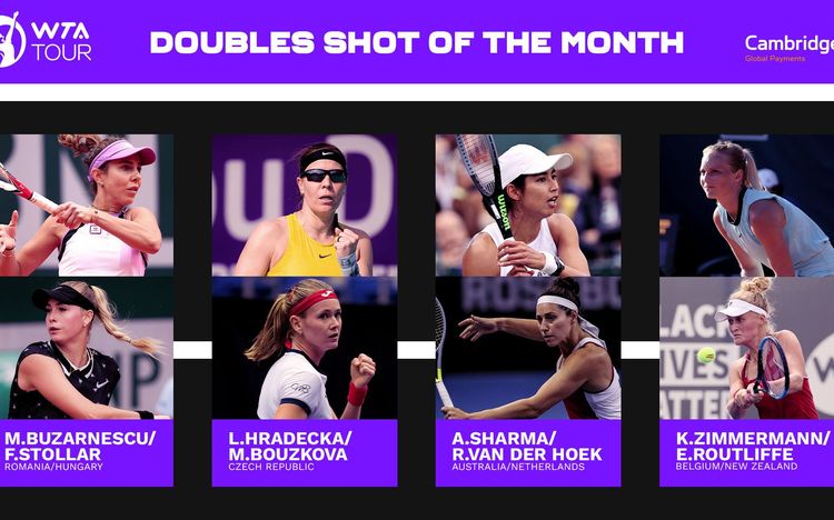 August shots of the month in doubles