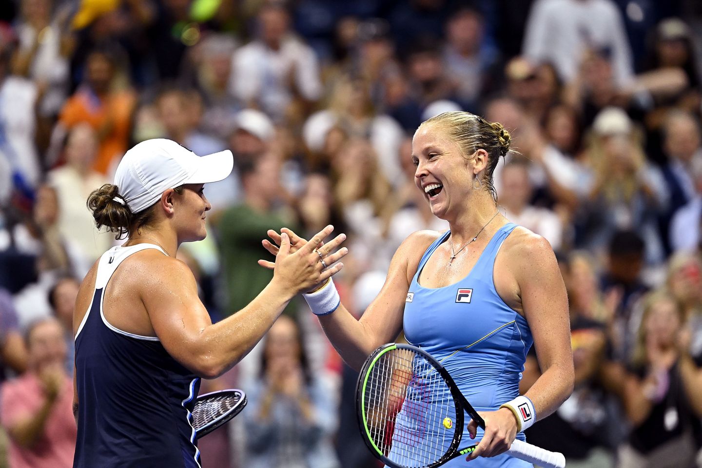 Shelby Rogers Ashleigh Barty US Open USTA