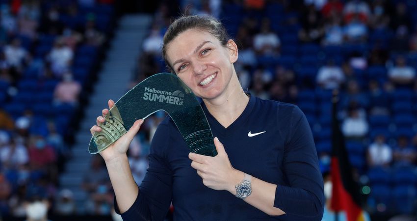 Simona Halep, Melbourne 1 2022
