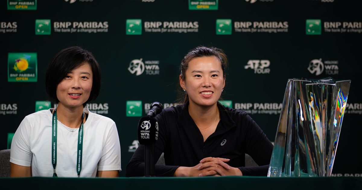 Xu y Yang listos para celebrar la «afortunada» victoria de Indian Wells