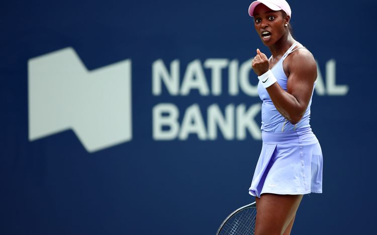 Sloane Stephens, Toronto 2022 R1 (Getty)