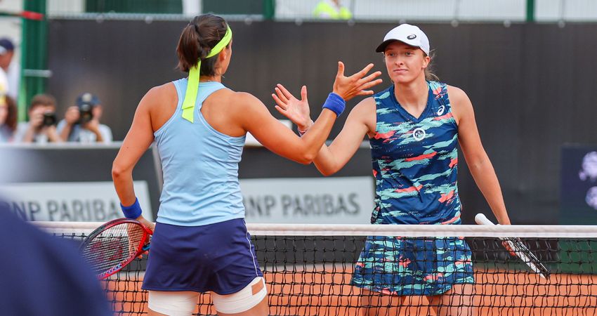 Caroline Garcia, Iga Swiatek - Varsovia 2022