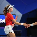 Tara Wurth, Borna Gojo - United Cup 2023