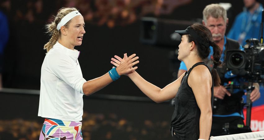 Victoria Azarenka, Zhu Lin - Abierto de Australia 2023
