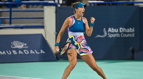 Bencic - 2023 Abu Dhabi SF