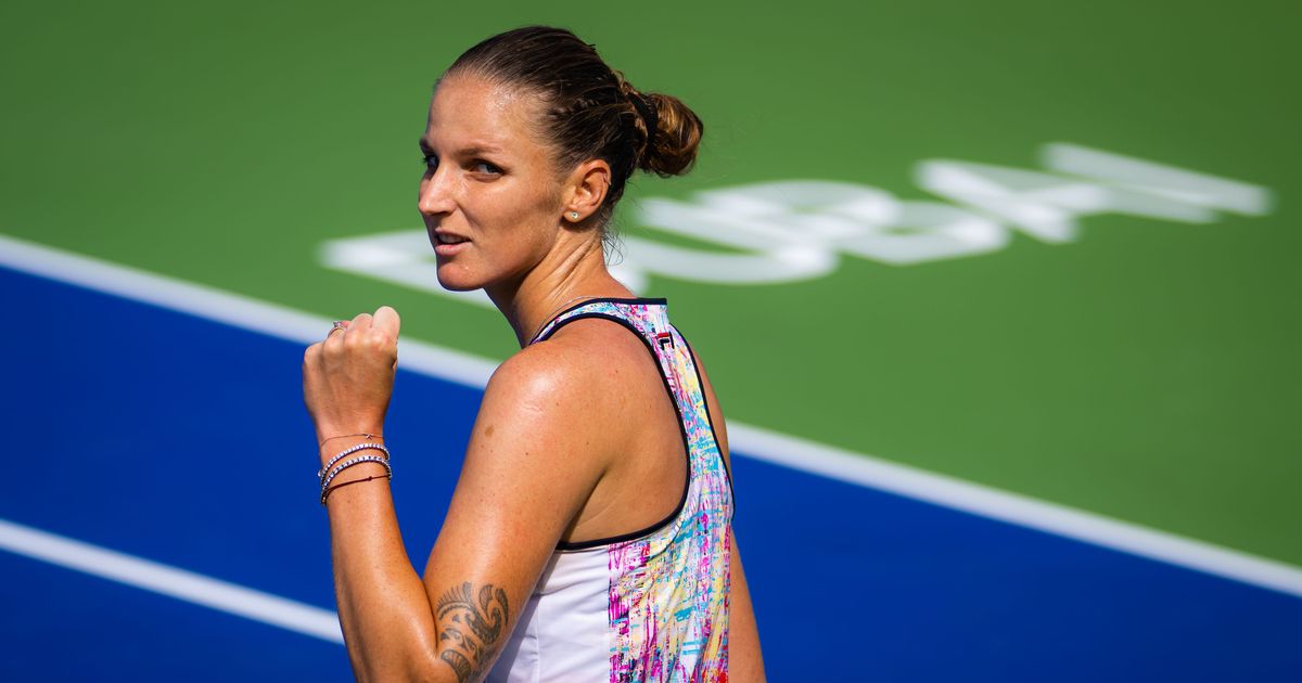 Dubai: Pliskova battles past Kalinina in three sets to make quarters