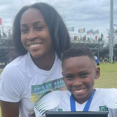 Coco Gauff and Cameron Gauff (IG)