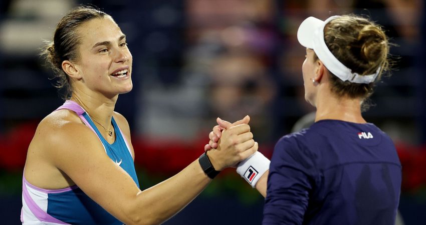 Aryna Sabalenka, Barbora Krejcikova - Dubái 2023