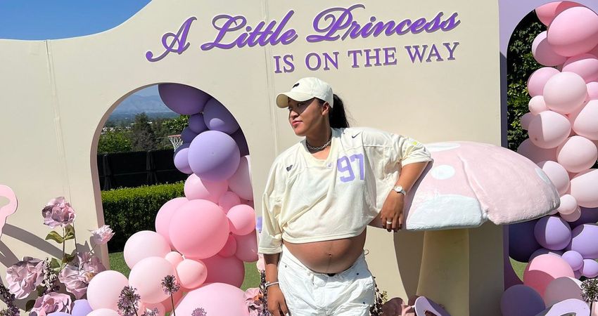 Naomi Osaka gender reveal (Instagram)