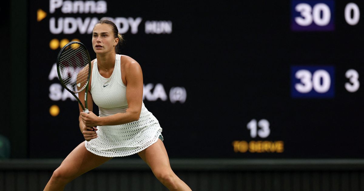 Sabalenka cruises to opening win at Wimbledon - TennisGusto