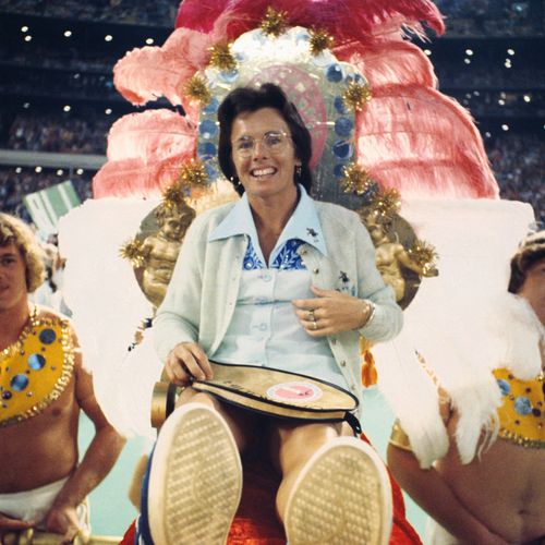Billie Jean King, hero
