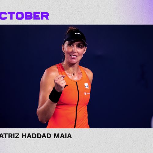 Beatriz Haddad Maia Shot of the Month