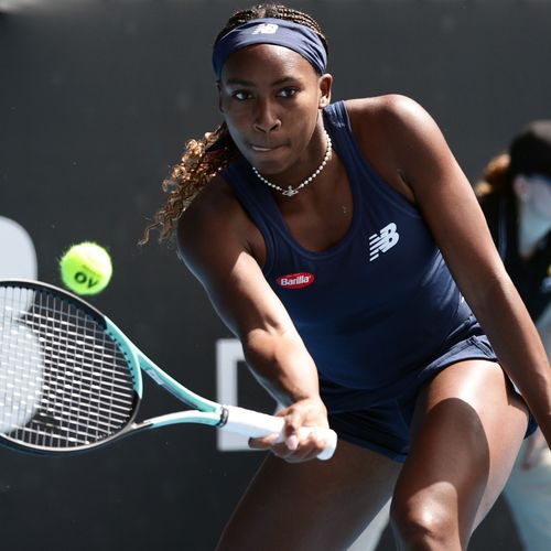 Coco Gauff Auckland 2024