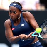 Coco Gauff, 2024 ASB Classic SF (Getty)