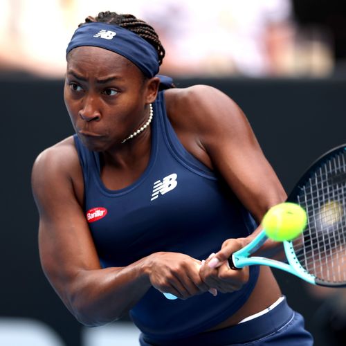 Coco Gauff, 2024 ASB Classic SF (Getty)