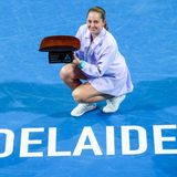 Jelena Ostapenko Adelaide 2024