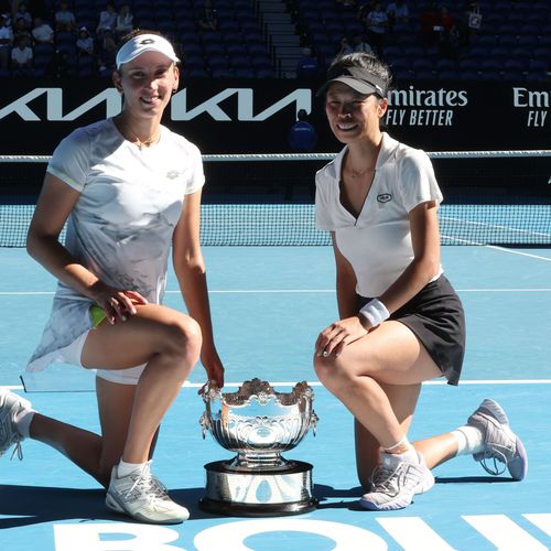 Hsieh, Mertens - 2024 Australian Open final