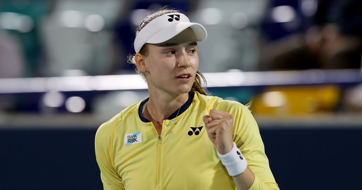 Rybakina wins Abu Dhabi to capture second title of the season
