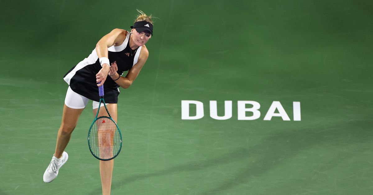 American teen Krueger ousts Garcia as three seeds fall on Dubai Day 1