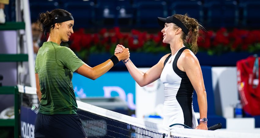 Kalinina, Svitolina - 2024 Dubai 1R