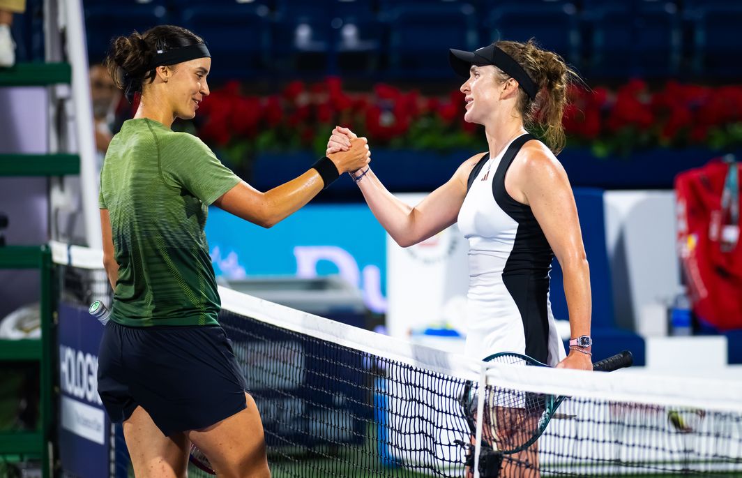 Kalinina, Svitolina - 2024 Dubai 1R