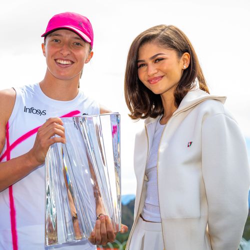 Iga Swiatek Zendaya Indian Wells 2024