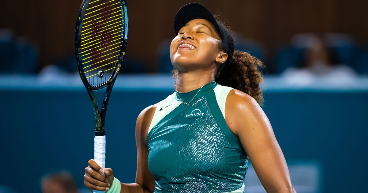 'What clever play!' Osaka's baselinevolley winner stuns the crowd in 'What clever play!' Osaka's baselinevolley winner stuns the crowd in