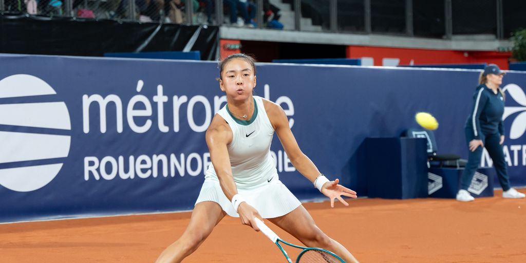 Yuan saves three match points vs. Gracheva to make Rouen quarters