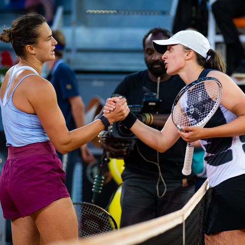 Sabalenka, Swiatek - 2023 Madrid final