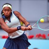 Coco Gauff, 2024 Madrid R2 (Getty)