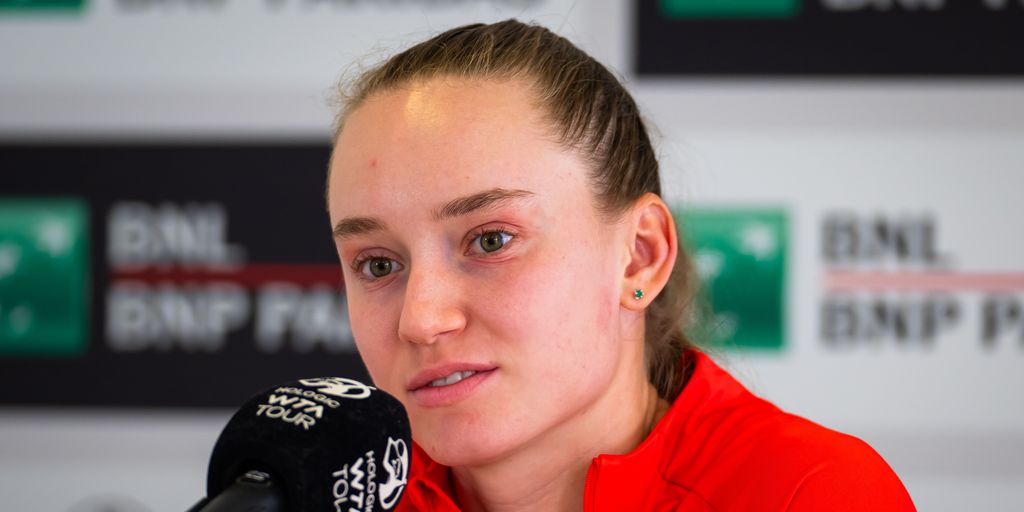 Defending champion Rybakina pulls out of Rome with illness