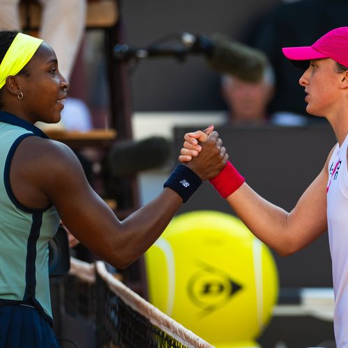 Coco Gauff Iga Swiatek Rome 2024