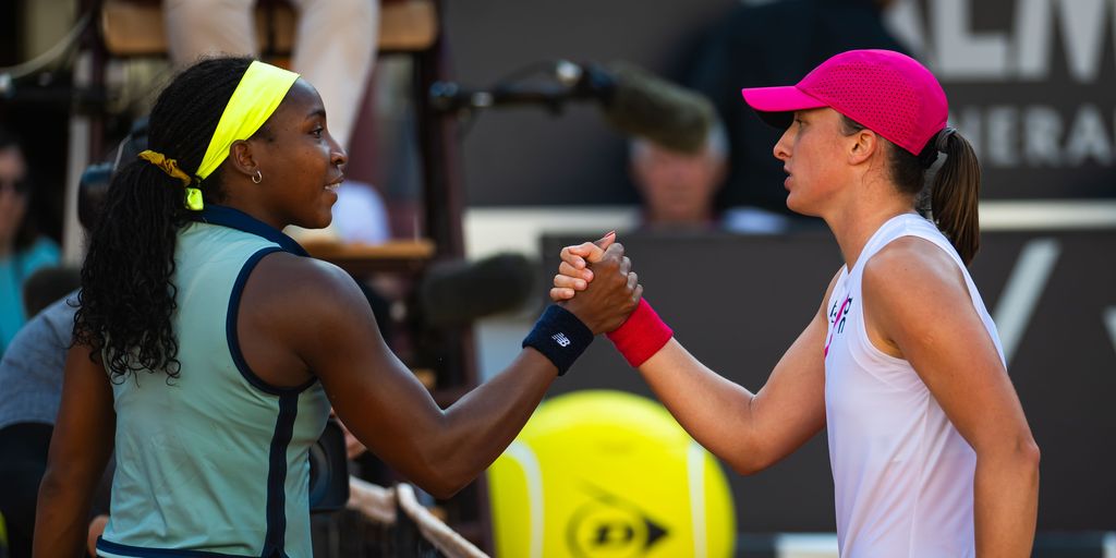 'She's the one to beat': Gauff reacts after losing to Swiatek in Rome