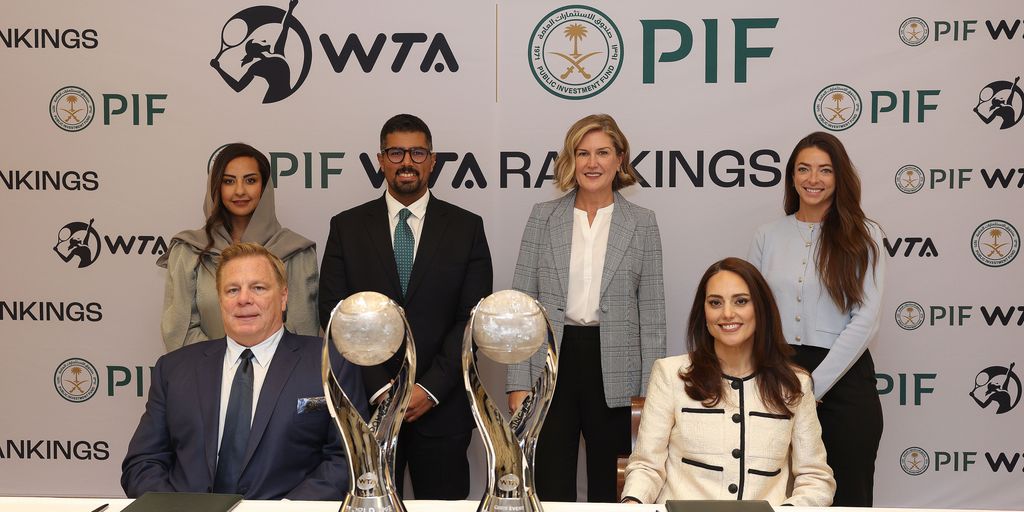 PIF and WTA announce multi-year partnership
