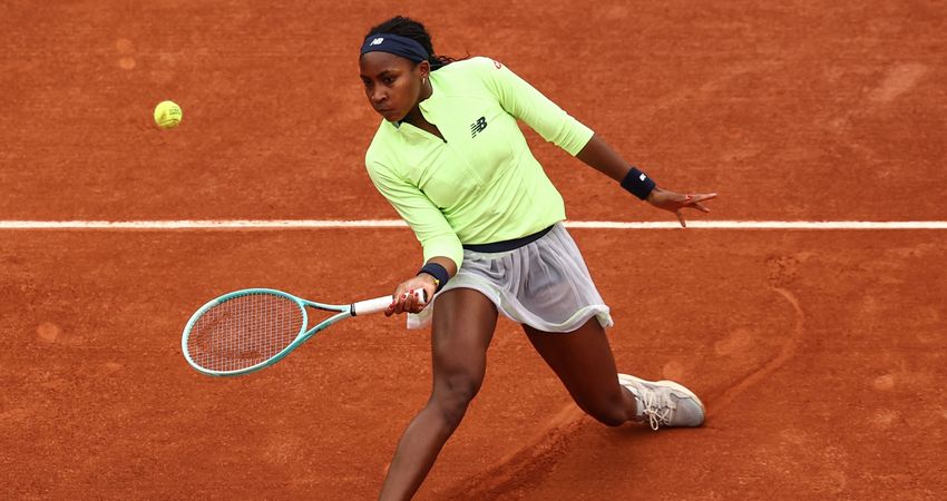 Coco Gauff, 2024 Roland Garros R1 (Getty)