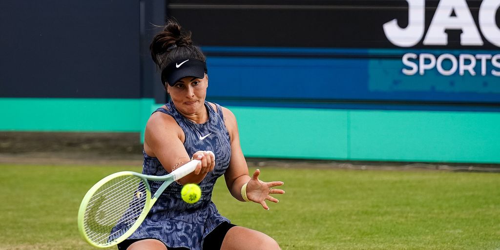 Andreescu fights off Osaka comeback to make first semifinal of 2024