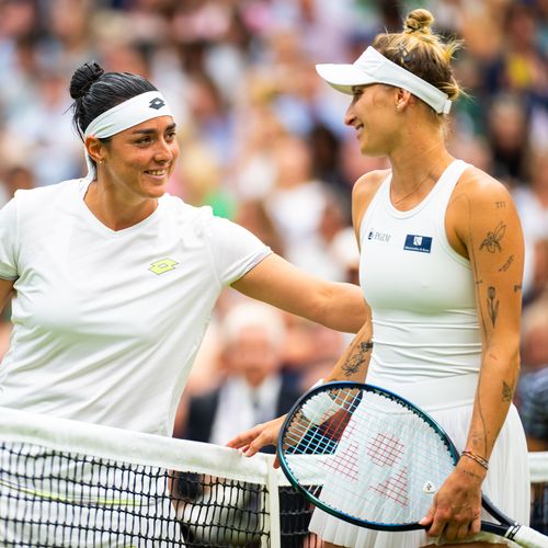Jabeur, Vondrousova - 2023 Wimbledon final, pre-match