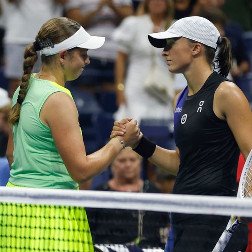 Iga Swiatek, Jelena Ostapenko - US Open 2023