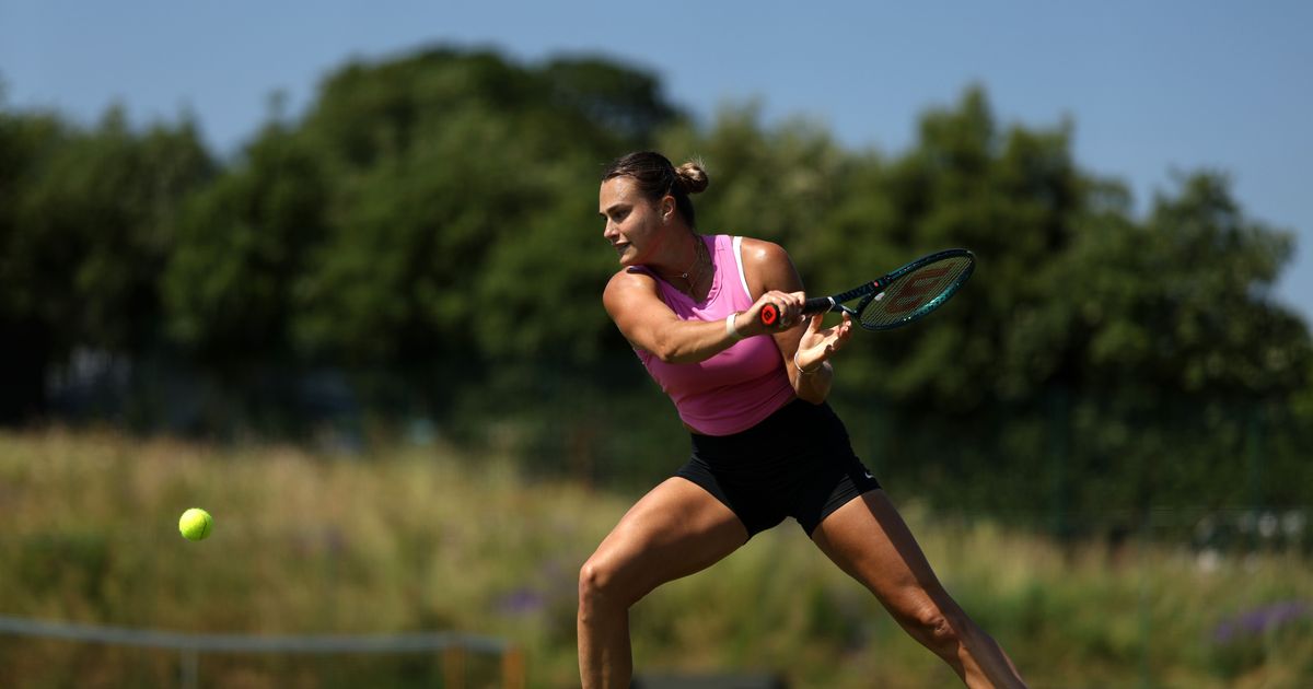 'I'm not 100 percent fit': Sabalenka's Wimbledon status uncertain