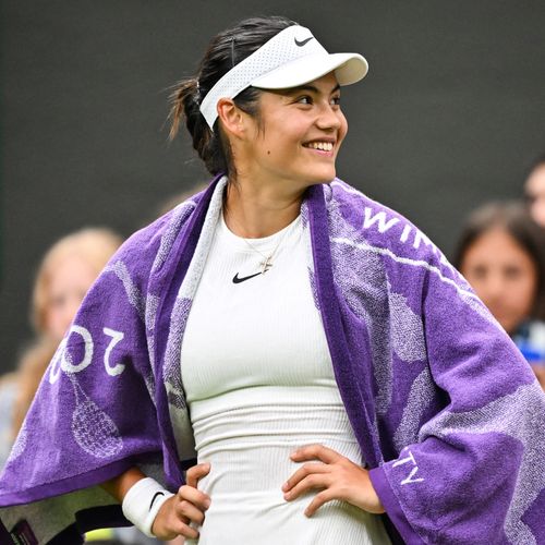 Emma Raducanu, Wimbledon 2024 R2 (Getty)