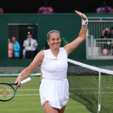 Jelena Ostapenko, Wimbledon 2024 R1 (Getty)