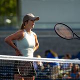Elina Svitolina and Raemon Sluiter, 2023 US Open