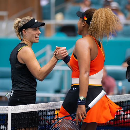 Angelique Kerber, Naomi Osaka - Miami 2022