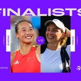 Zheng Qinwen and Donna Vekic