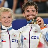 Mixed doubles gold medal