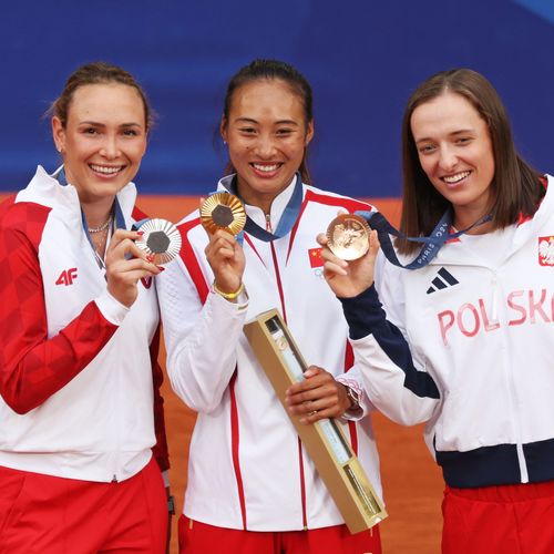 Vekic, Zheng Qinwen, Swiatek - 2024 Paris Olympics