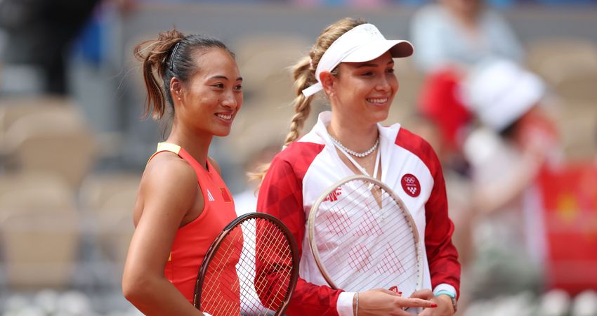 Zheng Qinwen Donna Vekic Juegos Olímpicos 2024