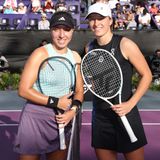 Jessica Pegula, Iga Swiatek - WTA Finals Cancun 2024